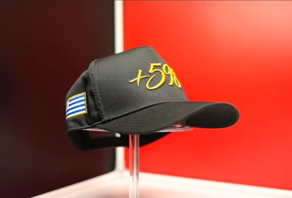 Uruguay +598 A-Frame Snapback